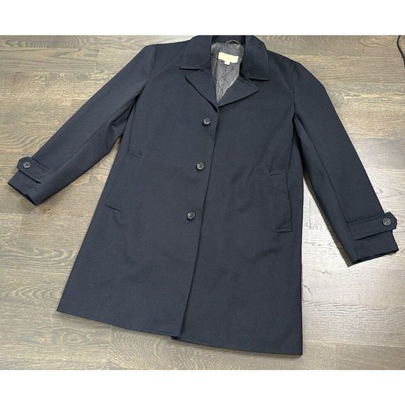 Michael Kors Franklin Jacket Coat Raincoat Overcoat All- season 42/44Long Large - Picture 8 of 9